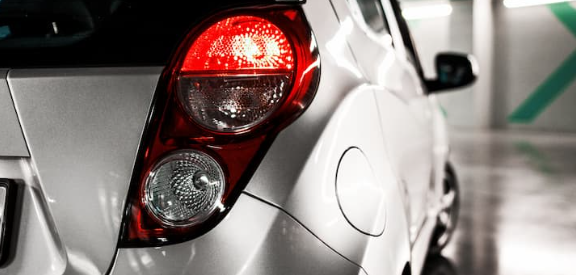 Traseira de um carro